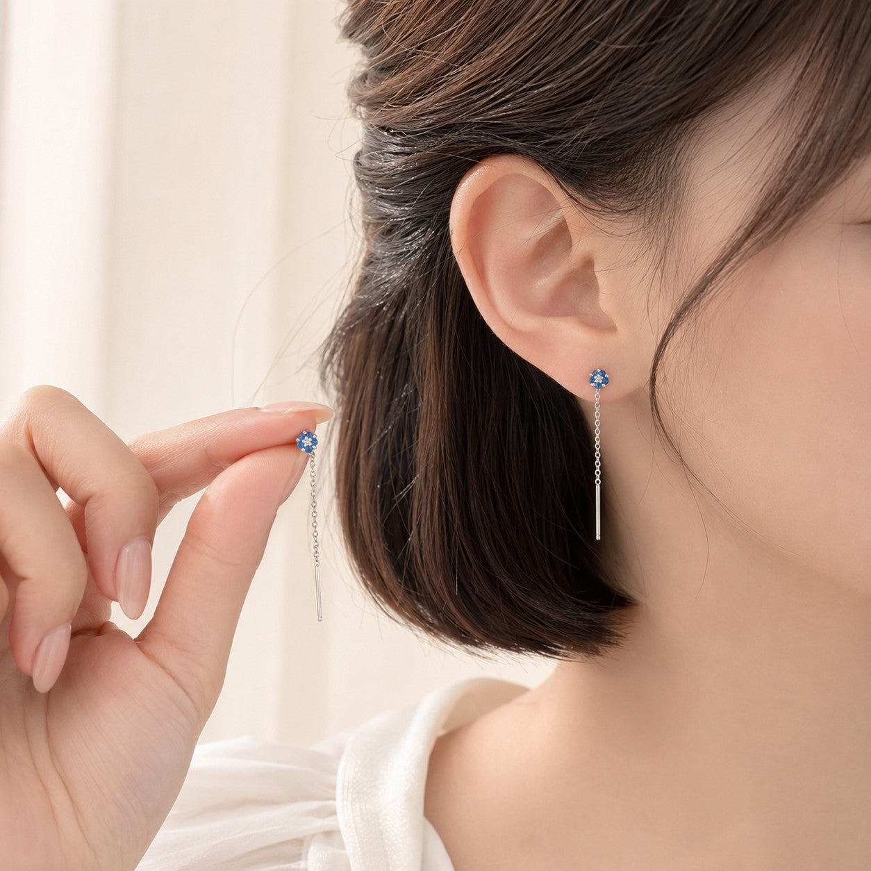 ブルーブロッサム ピアス