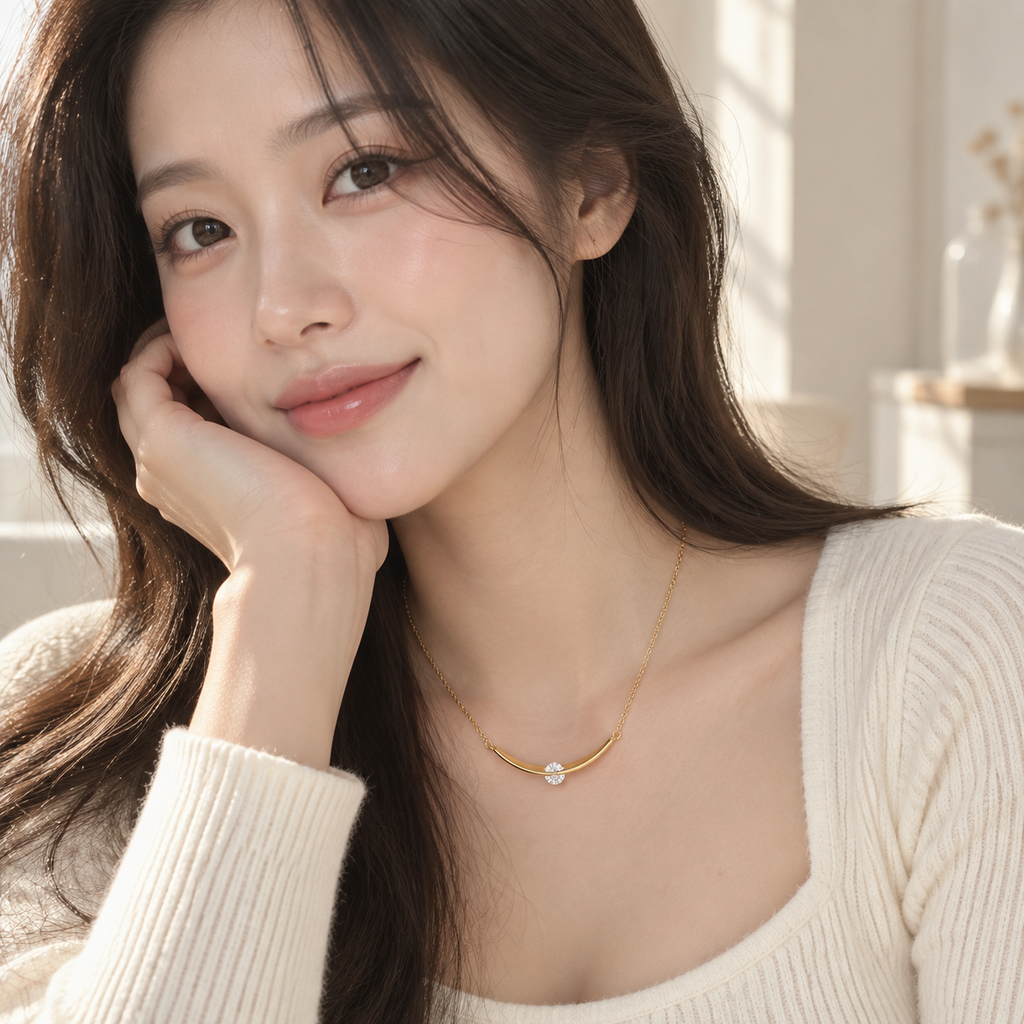 리틀 플래닛 스마일 목걸이