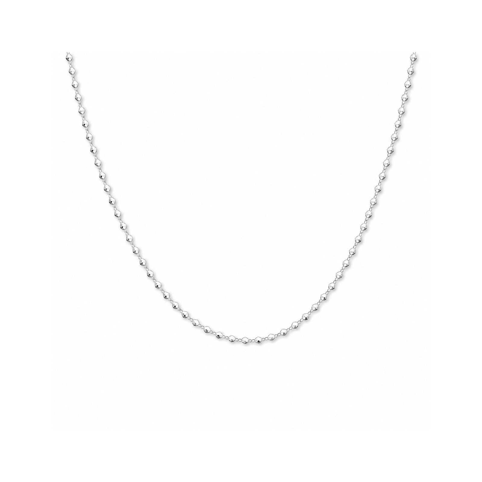 シルバーナゲット ネックレス